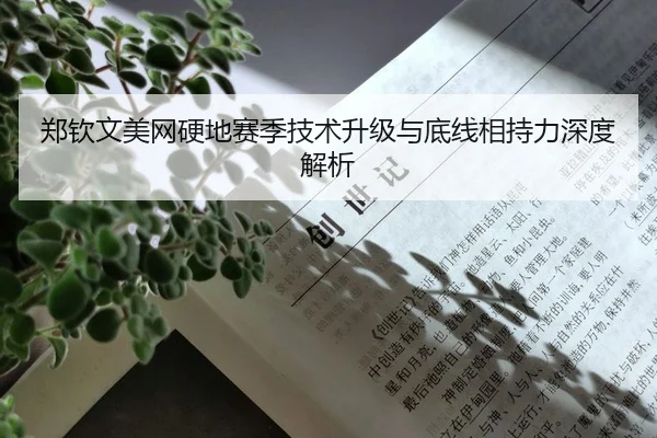 郑钦文美网硬地赛季技术升级与底线相持力深度解析